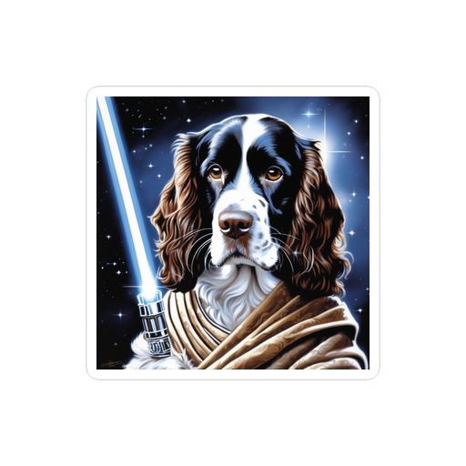 PugMug Custom English Springer Spaniel Sticker
