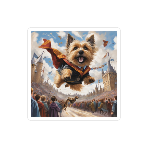 PugMug Custom Cairn Terrier Sticker