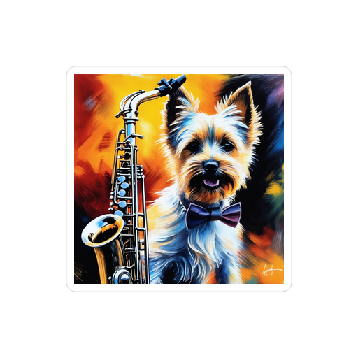 PugMug Custom Cairn Terrier Sticker