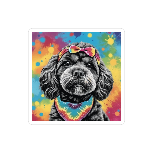 PugMug Custom Lily Sticker