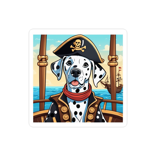 PugMug Custom Dalmatian Sticker
