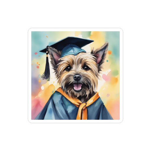 PugMug Custom Cairn Terrier Sticker