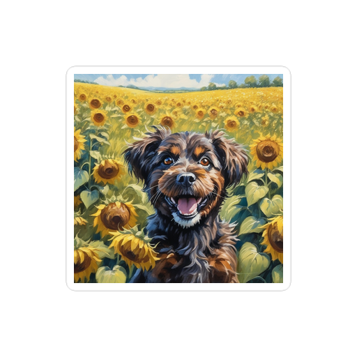 PugMug Custom Lily Sticker
