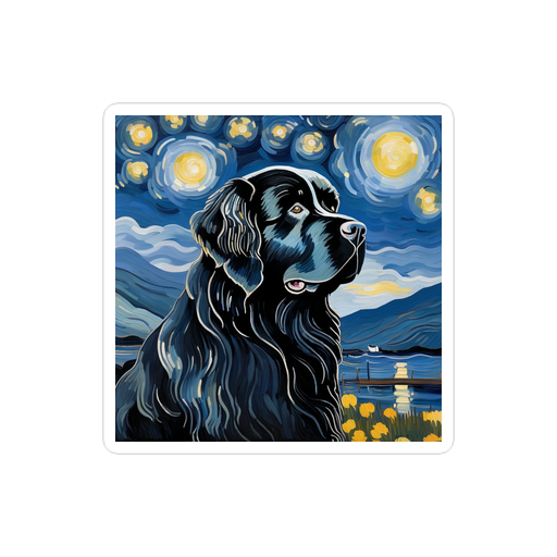 PugMug Custom Newfoundland Sticker