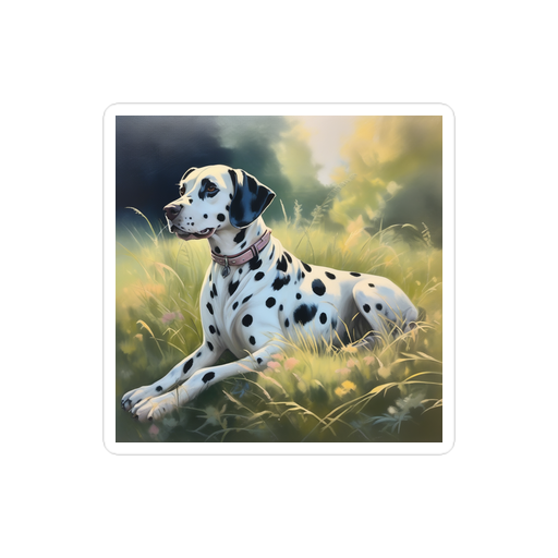 PugMug Custom Dalmatian Sticker