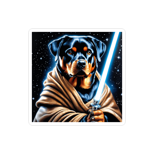 PugMug Custom Rottweiler Sticker