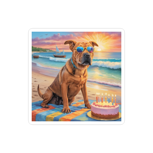 PugMug Custom Halina Sticker