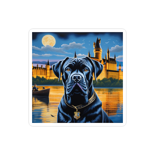 PugMug Custom Cane Corso Sticker