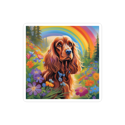 PugMug Custom Cocker Spaniel Sticker