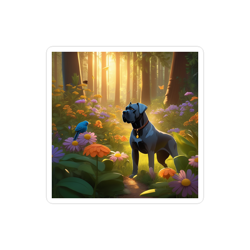 PugMug Custom Cane Corso Sticker