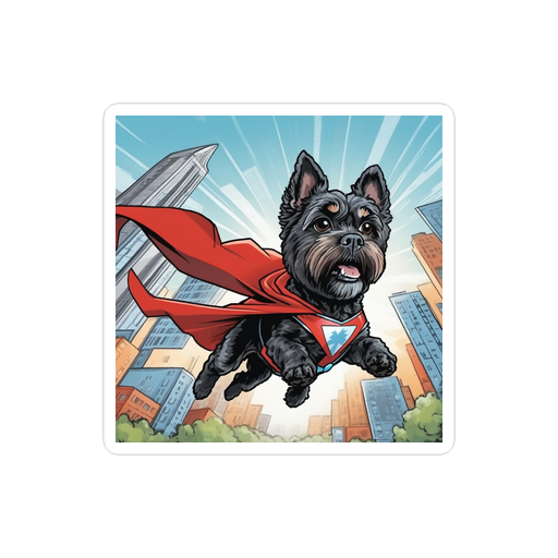 PugMug Custom Lily Sticker