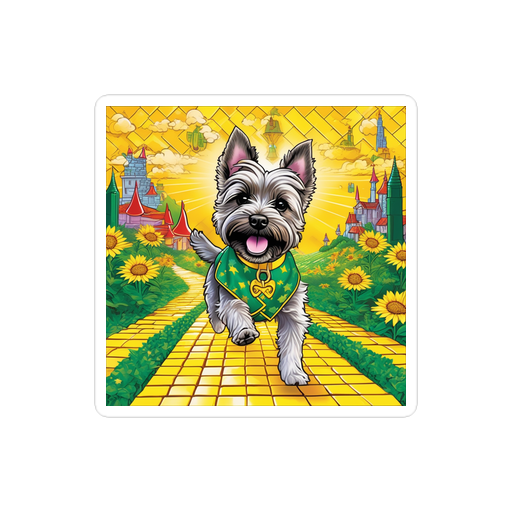 PugMug Custom Cairn Terrier Sticker
