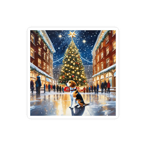 PugMug Custom Beagle Sticker