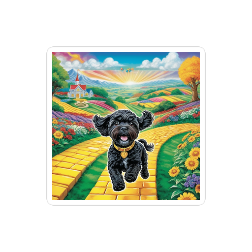 PugMug Custom Lily Sticker