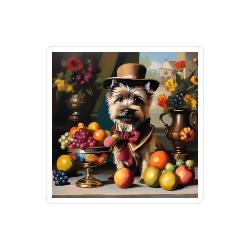 PugMug Custom Cairn Terrier Sticker