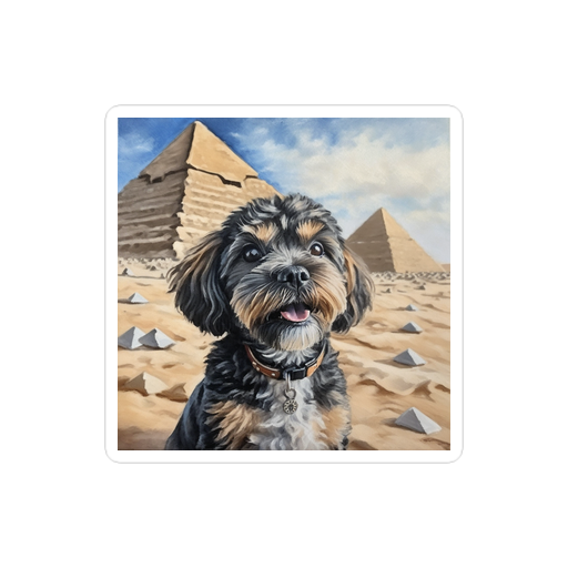 PugMug Custom Lily Sticker