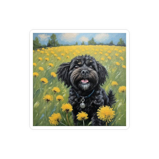 PugMug Custom Lily Sticker