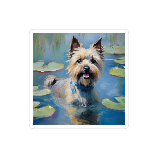 PugMug Custom Cairn Terrier Sticker