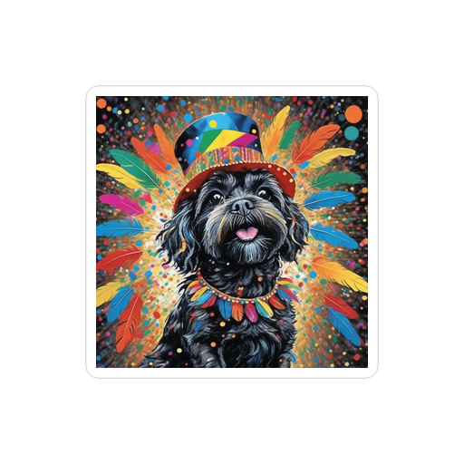 PugMug Custom Lily Sticker