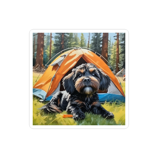 PugMug Custom Lily Sticker