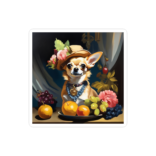 PugMug Custom Chihuahua Sticker