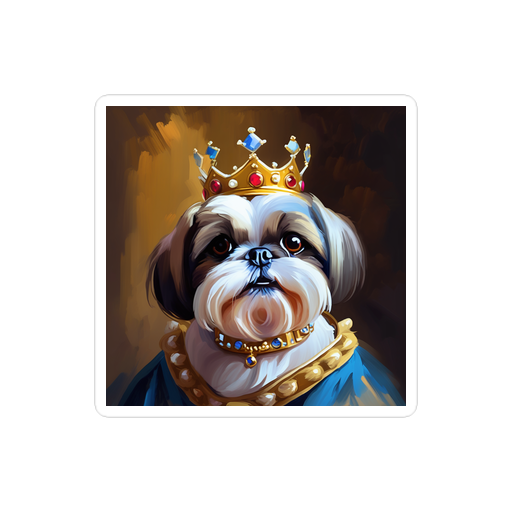PugMug Custom Shih Tzu Sticker