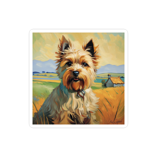 PugMug Custom Cairn Terrier Sticker