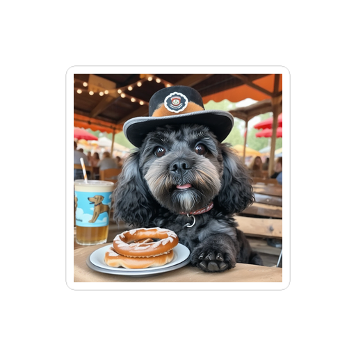 PugMug Custom Lily Sticker