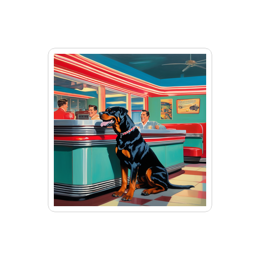 PugMug Custom Rottweiler Sticker