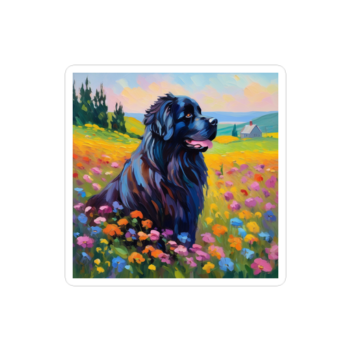 PugMug Custom Newfoundland Sticker