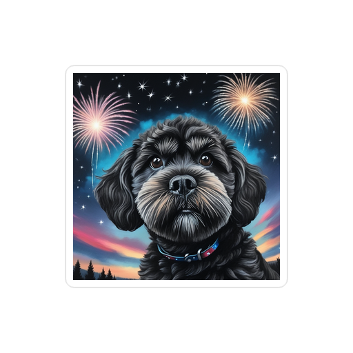 PugMug Custom Lily Sticker