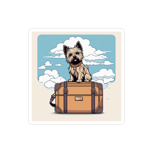 PugMug Custom Cairn Terrier Sticker