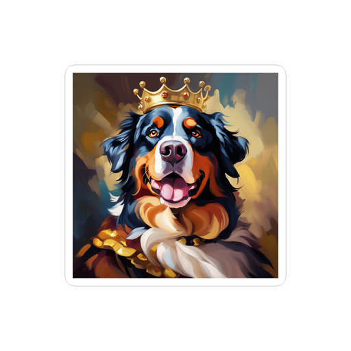 PugMug Custom Bernese Mountain Dog Sticker