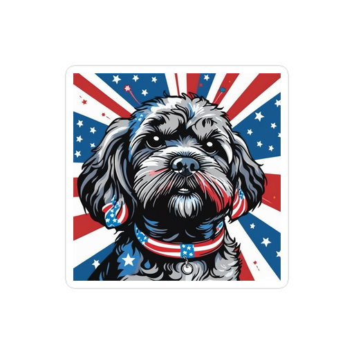 PugMug Custom Lily Sticker