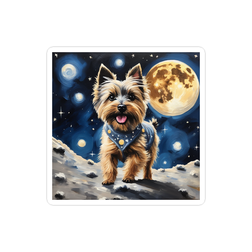 PugMug Custom Cairn Terrier Sticker