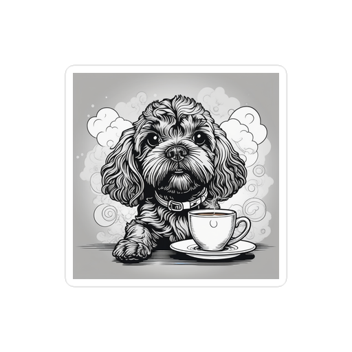 PugMug Custom Lily Sticker