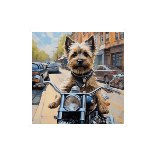 PugMug Custom Cairn Terrier Sticker