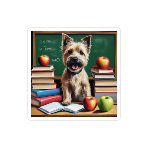 PugMug Custom Cairn Terrier Sticker