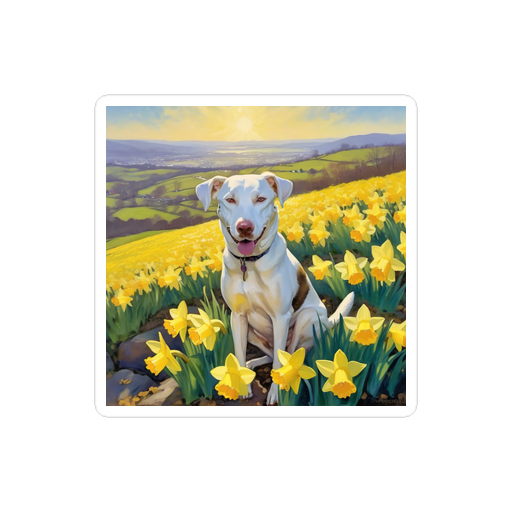 PugMug Custom Penny Sticker