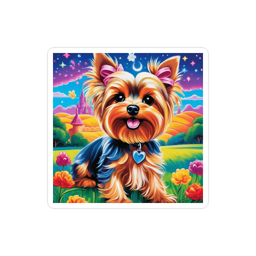 PugMug Custom Yorkshire Terrier Sticker