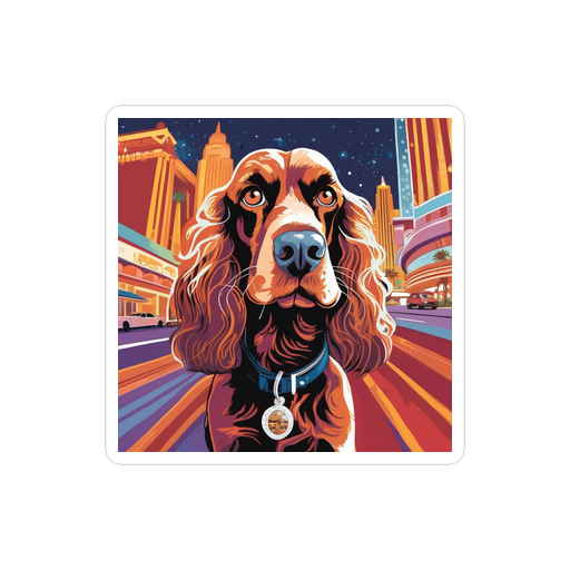 PugMug Custom English Cocker Spaniel Sticker