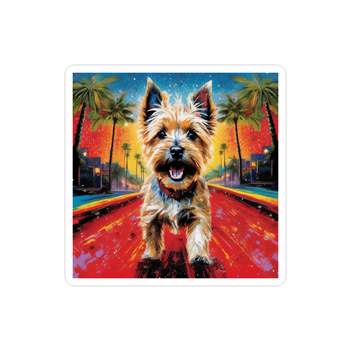 PugMug Custom Cairn Terrier Sticker