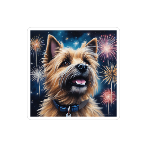 PugMug Custom Cairn Terrier Sticker