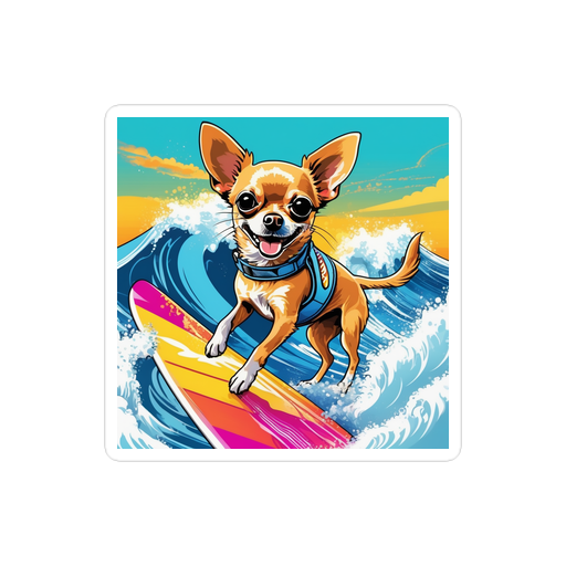 PugMug Custom Chihuahua Sticker