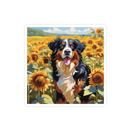 PugMug Custom Bernese Mountain Dog Sticker