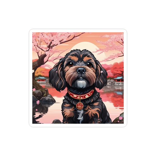 PugMug Custom Lily Sticker