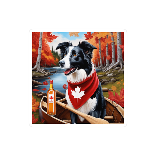 PugMug Custom Border Collie Sticker