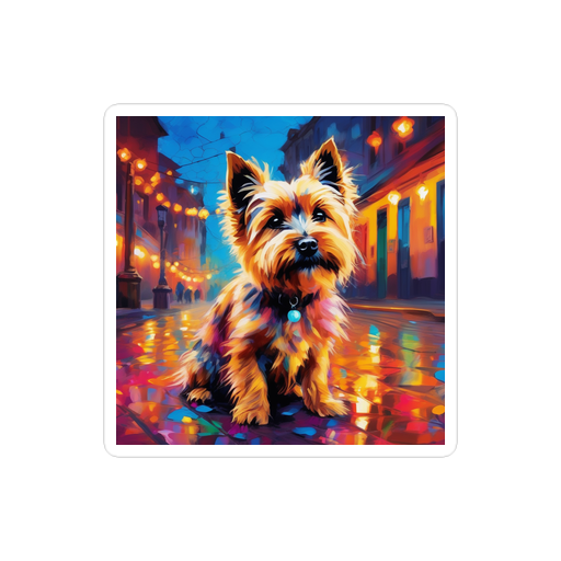 PugMug Custom Cairn Terrier Sticker