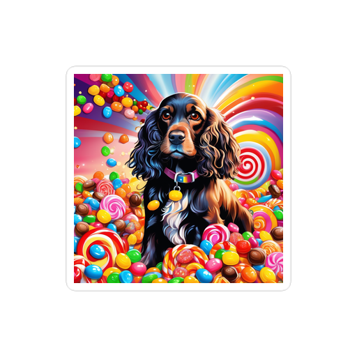 PugMug Custom Cocker Spaniel Sticker