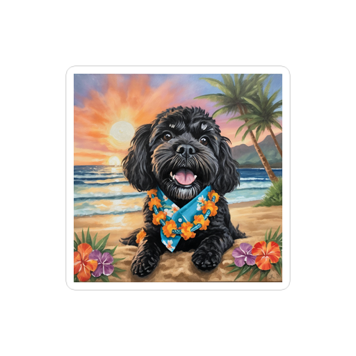 PugMug Custom Lily Sticker